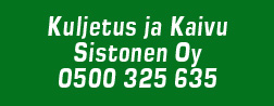 Kuljetus ja Kaivu Sistonen Oy logo